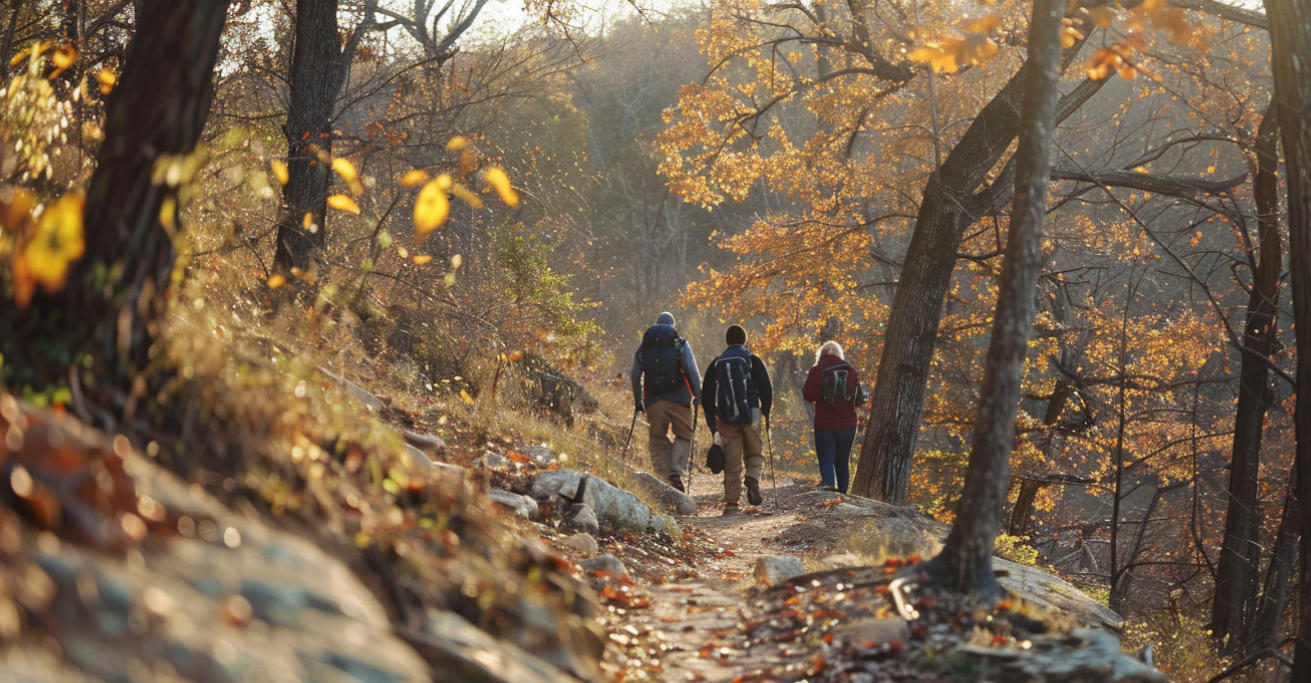 Hiking in the Tenkiller Lake area provides some great trails that take you through some of the most beautiful scenery in eastern oklahoma.