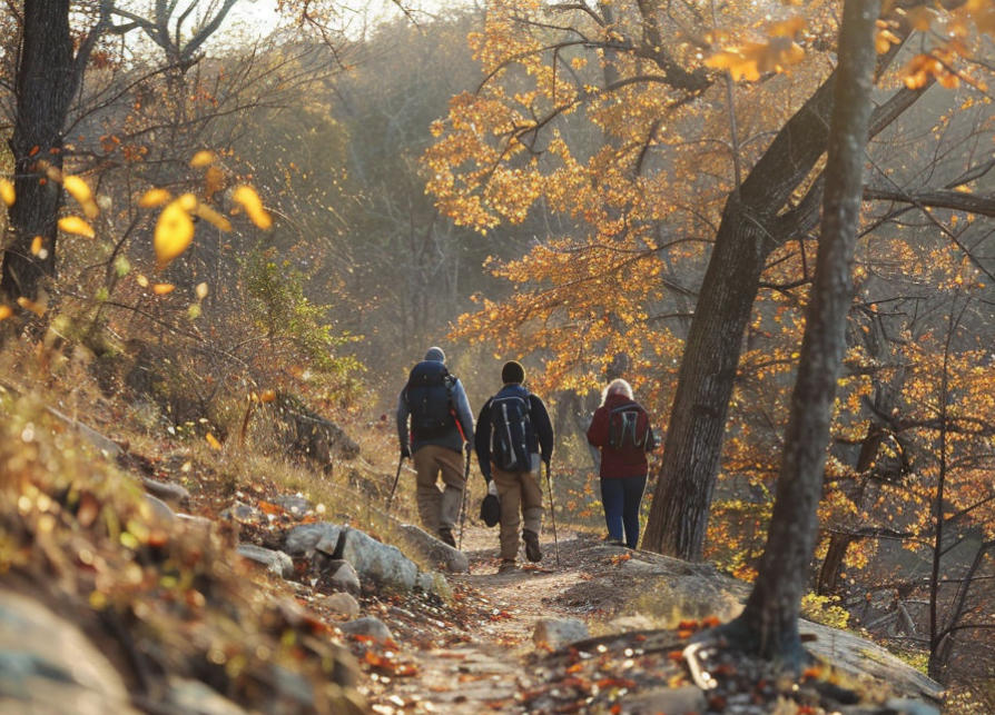 Hiking in the Tenkiller Lake area provides some great trails that take you through some of the most beautiful scenery in eastern oklahoma.