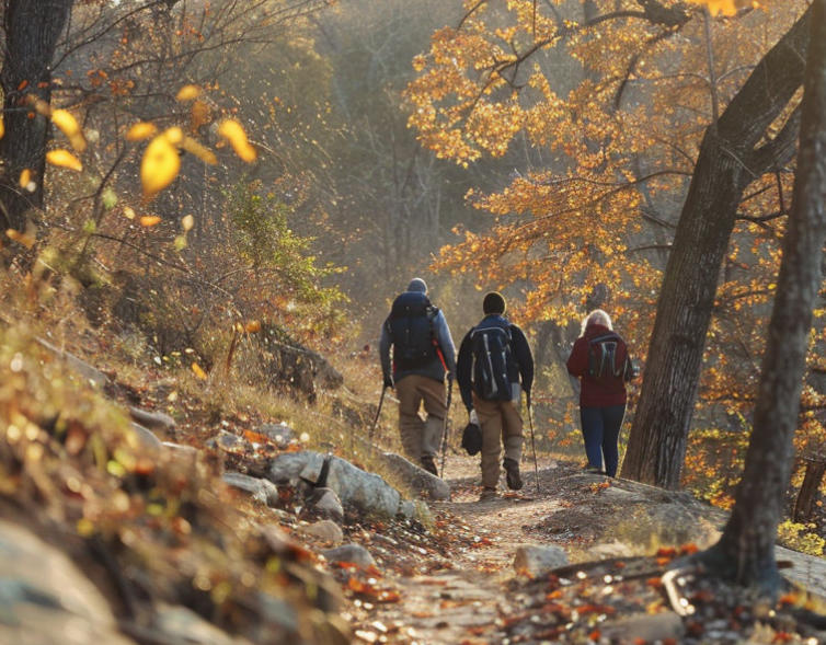 Hiking in the Tenkiller Lake area provides some great trails that take you through some of the most beautiful scenery in eastern oklahoma.